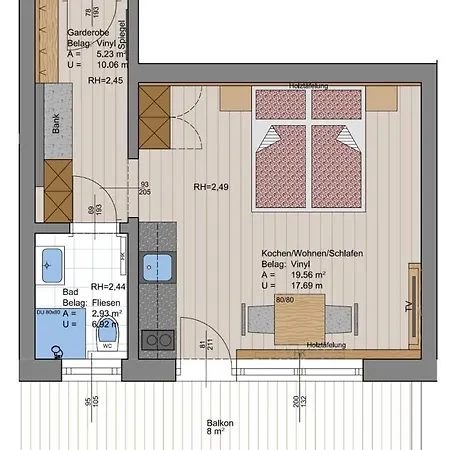 Bucherwirt Apartment *